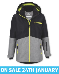 Crane Children's Black Ski Jacket