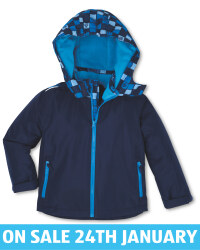 Crane Boy's Blue Snow Jacket