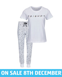 Ladies' Friends Motif Pyjamas