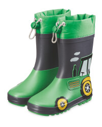 Infant's Tractor Wellingtons