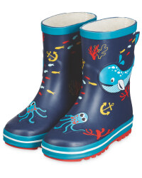 Infant's Whale Wellingtons