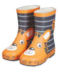 Infant's Tiger Wellingtons