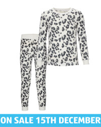 Lily & Dan Kids' Leopard Pyjamas