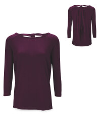 Ladies' Purple Yoga Top