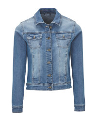 Ladies' Light Blue Denim Jacket