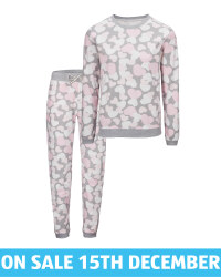 Avenue Ladies' Heart Cosy Pyjamas