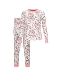Children's Off White Floral Pyjamas