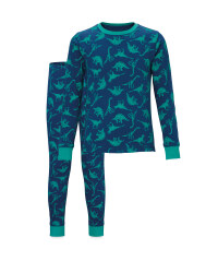 Children's Blue Dinosaur Pyjamas