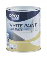 Deco Style Matt White Paint