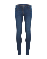Children's Blue Denim Jeggings