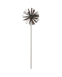 Brown Dandelion Garden Stake