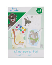 Jungle Book Watercolour A4 Pad