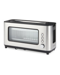 Ambiano Glass Toaster - Stainless Steel