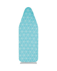 Aqua Triangles Ironing Board Cover