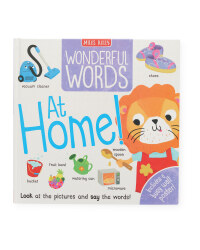 At Home! Wonderful Words Book