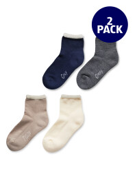 Ladies' Avenue Cosy Socks 2 Pack