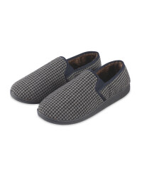 Avenue Men's Black Slippers