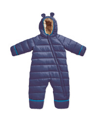 Baby Winter Overall - Navy