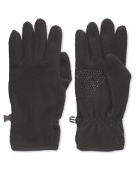 Crane Black Gloves