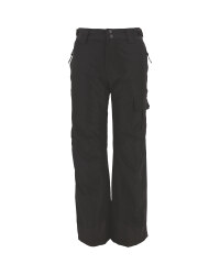 Black Junior Snow Trousers