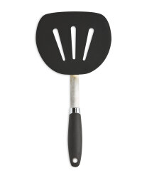 Black Slotted Pancake Turner