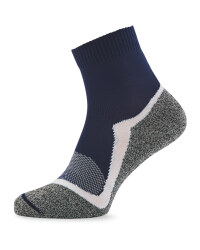 Crane Blue & White Sport Socks