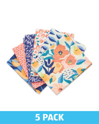 Bright Floral Fabric Fat Quarters