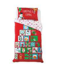 Calendar Single Novelty Duvet Set