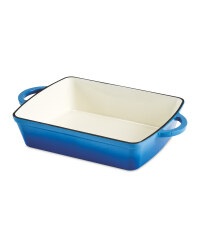 Kirkton House Cast Iron Roaster - Blue