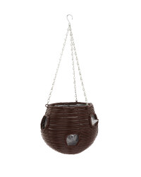 Chestnut Ball Hanging Basket