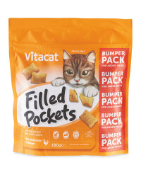 Chicken Vitacat Filled Pockets Pack