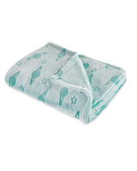 Children's Embossed Space Throw