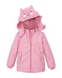 Lily & Dan Infant's Pink Raincoat