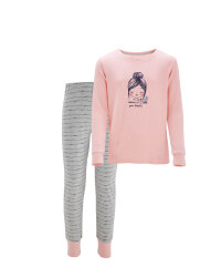 Children's Rose & Grey Pyjamas