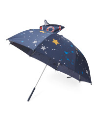 Children's 3D Space Umbrella
