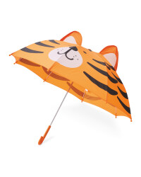 Children's 3D Tiger Umbrella