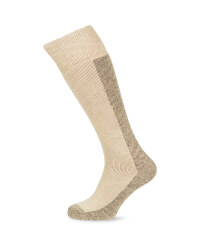 Crane Wader Wool Fishing Socks - Beige