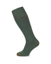 Crane Wader Wool Fishing Socks - Green