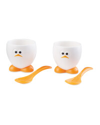 Crofton Egg Cup & Spoon Set
