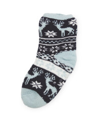 Lily & Dan Deer Slipper Socks