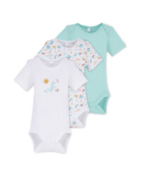 Dinosaur Baby Bodysuit 3 Pack