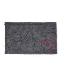 Red Heart Dirty Pet Doormat
