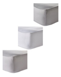 Double Cotton Fitted Sheet