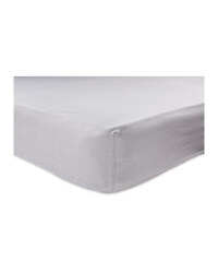 Double Easy Care Fitted Sheet - Grey