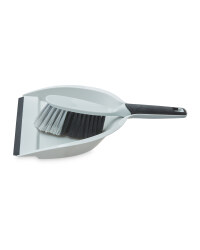Dustpan and Brush - Light Grey