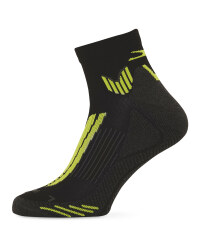 Editor's Choice Running Socks - Lime/Black