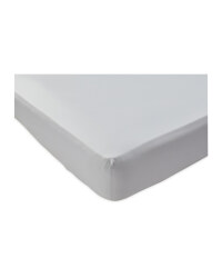 Egyptian Cotton King Fitted Sheet - Grey
