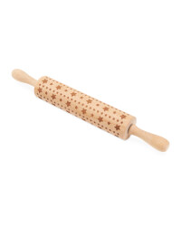Star Embossed Rolling Pin