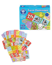Farm Dominoes Children's Game