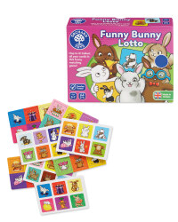 Funny Bunny Lotto Children's Game